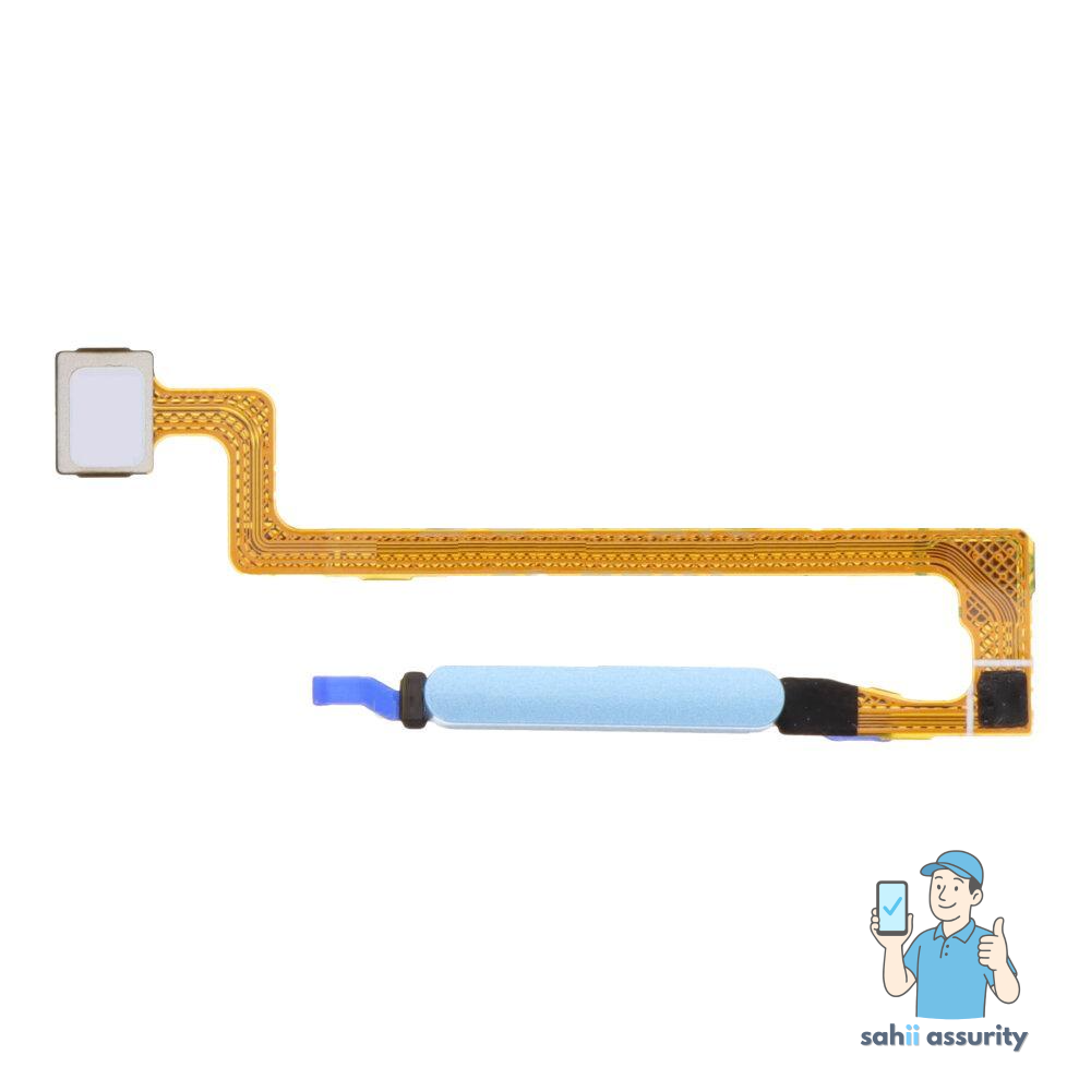 Fingerprint Sensor with Flex Cable for Xiaomi Redmi Note 12 5G Blue